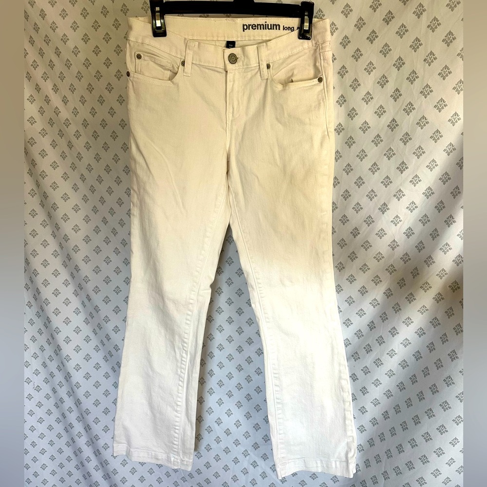 GAP Women's Jeans Straight Leg White